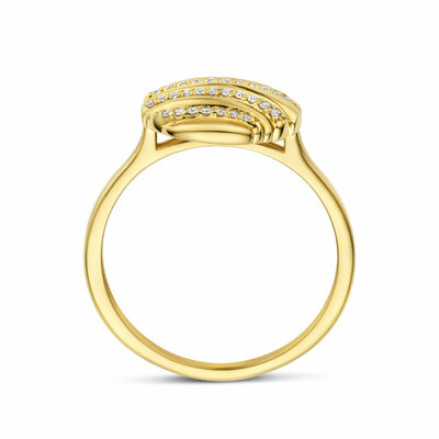 ring diamant 0.09ct h si