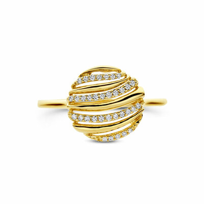 ring diamant 0.09ct h si