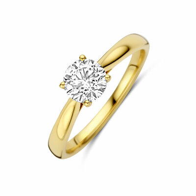 ring lab grown diamant 0.75ct f vs