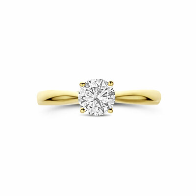 ring lab grown diamant 0.75ct f vs