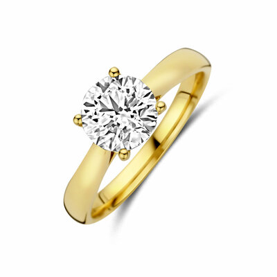 ring lab grown diamant 1.50ct f vs