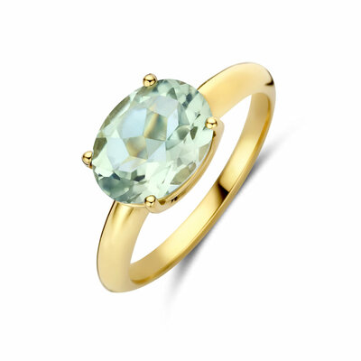 ring groen amethist