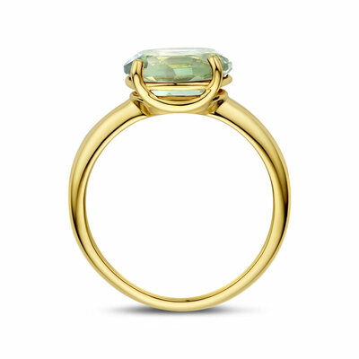 ring groen amethist