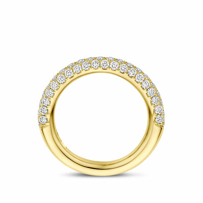 ring diamant 1.24ct h si
