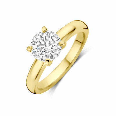 ring lab grown diamant 1.50ct g vs