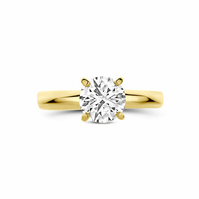 ring lab grown diamant 1.50ct g vs