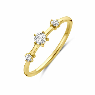 ring lab grown diamant 0.20ct f vs