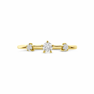 ring lab grown diamant 0.20ct f vs