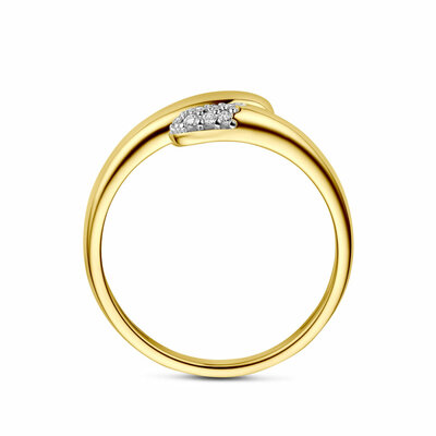 ring diamant 0.05ct h si