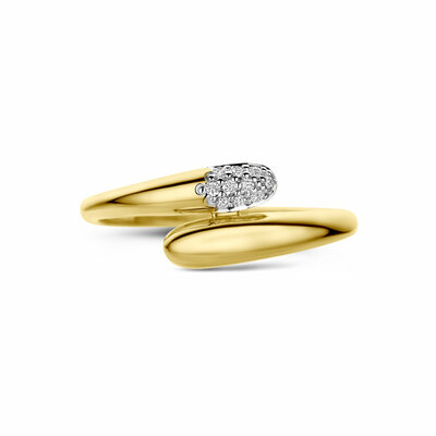 ring diamant 0.05ct h si