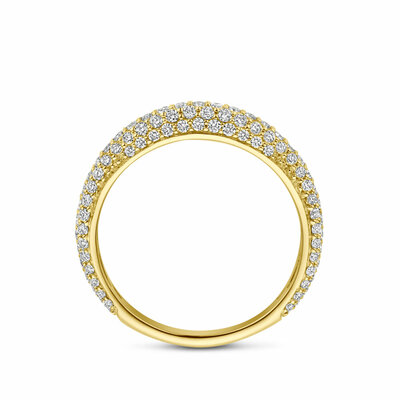 ring diamant 0.79ct h si