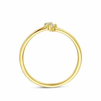 ring diamant 0.05ct h si