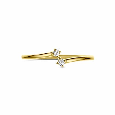 ring diamant 0.05ct h si
