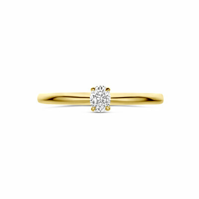 ring diamant 0.21ct h si