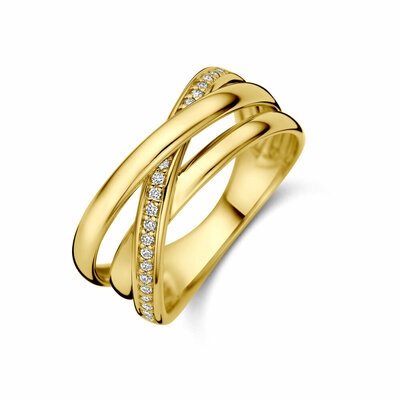 ring diamant 0.15ct h si