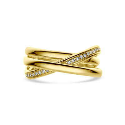 ring diamant 0.15ct h si