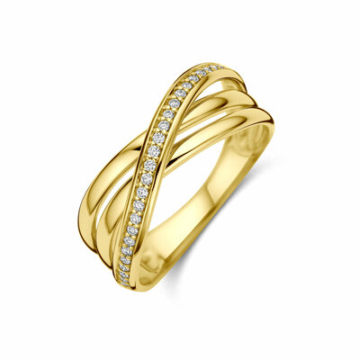 ring diamant 0.16ct h si