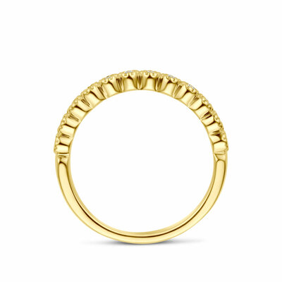 ring diamant 0.18ct h si