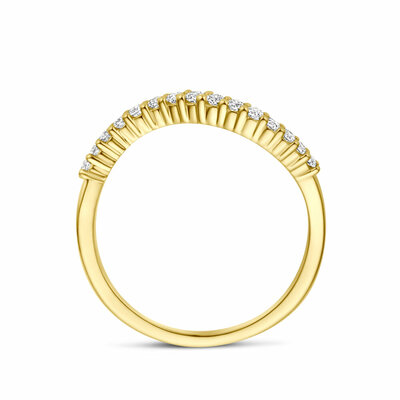 ring diamant 0.21ct h si