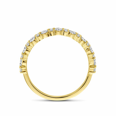 ring diamant 0.64ct h si