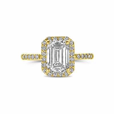 ring lab grown diamant 2.32ct f vs