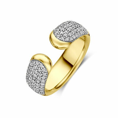 ring diamant 0.46ct h si