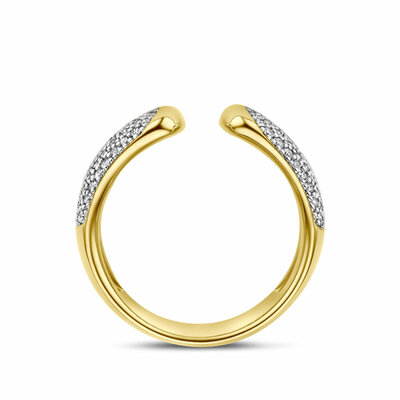 ring diamant 0.46ct h si
