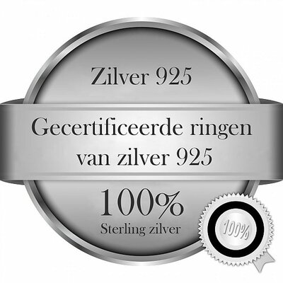 Bicolor zilveren ringen