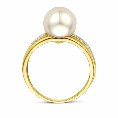 ring parel en diamant 0.05ct h si