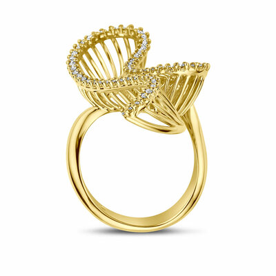 ring diamant 0.48ct g vs