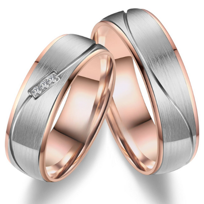 Stalen bicolor Ringen