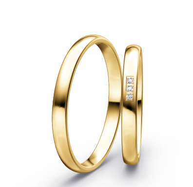 Klassieke Ringen Geelgoud glanzend