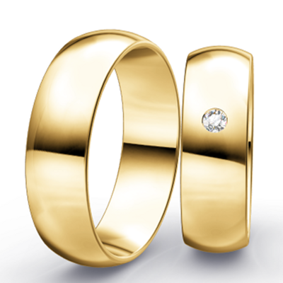 Klassieke Ringen Geelgoud