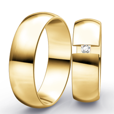 Klassieke Ringen Geelgoud