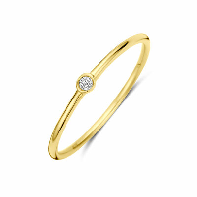 ring diamant 0.022ct h si