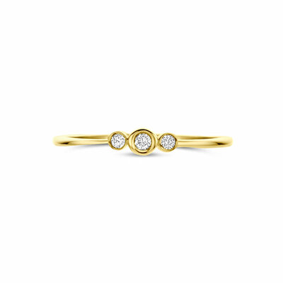 ring diamant 0.06ct h si