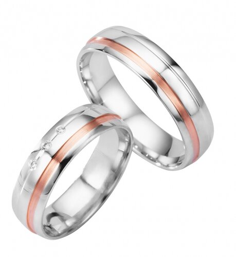 Goud en zilveren ringen