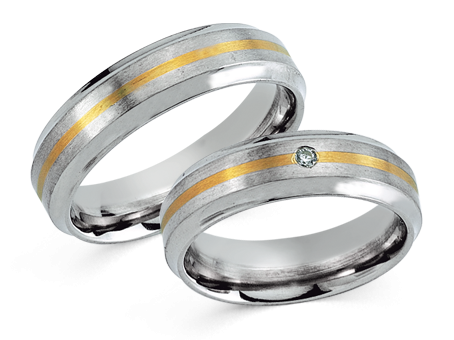 Titanium Trouw Ringen