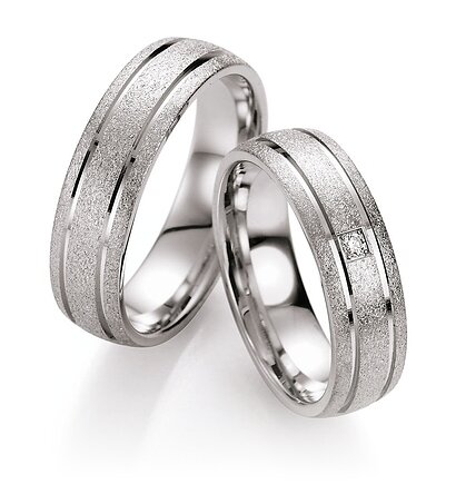 Zilveren ringen incl. briljanten