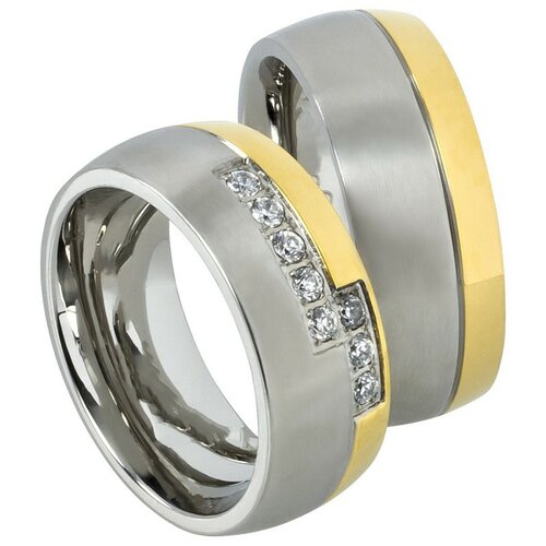 Stalen Ringen Bicolor