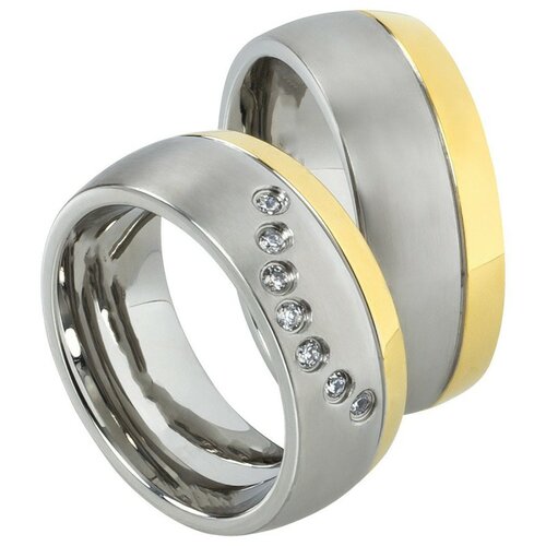 Stalen Ringen Bicolor