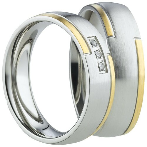 Stalen Ringen Bicolor