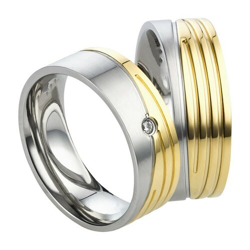 Stalen Ringen Bicolor
