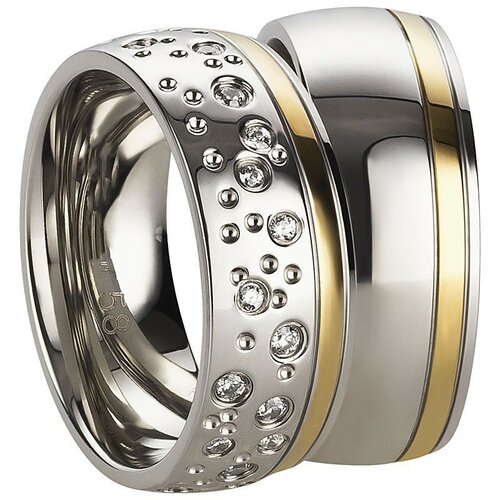 Stalen Ringen Bicolor
