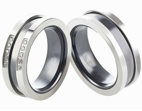 Stalen Ringen Bicolor