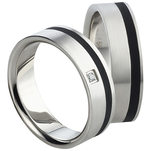 Stalen Ringen Bicolor