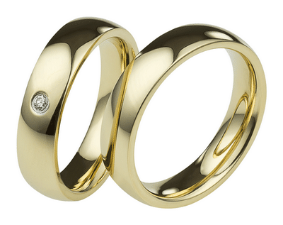 Stalen Ringen goud kleur