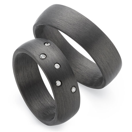 Trouwringen carbon