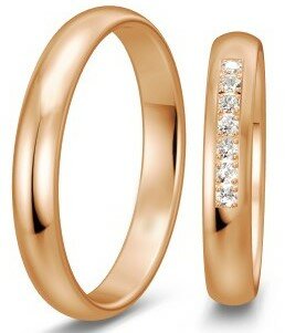 Klassieke rosegouden Ringen
