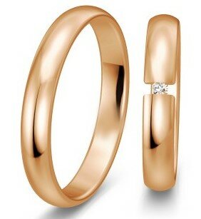 Klassieke rosegouden Ringen